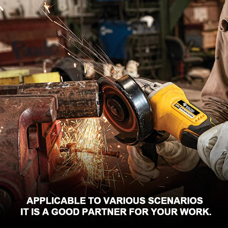 Edog DCG406 Brushless Cordless Grinder Makita 21V Battery