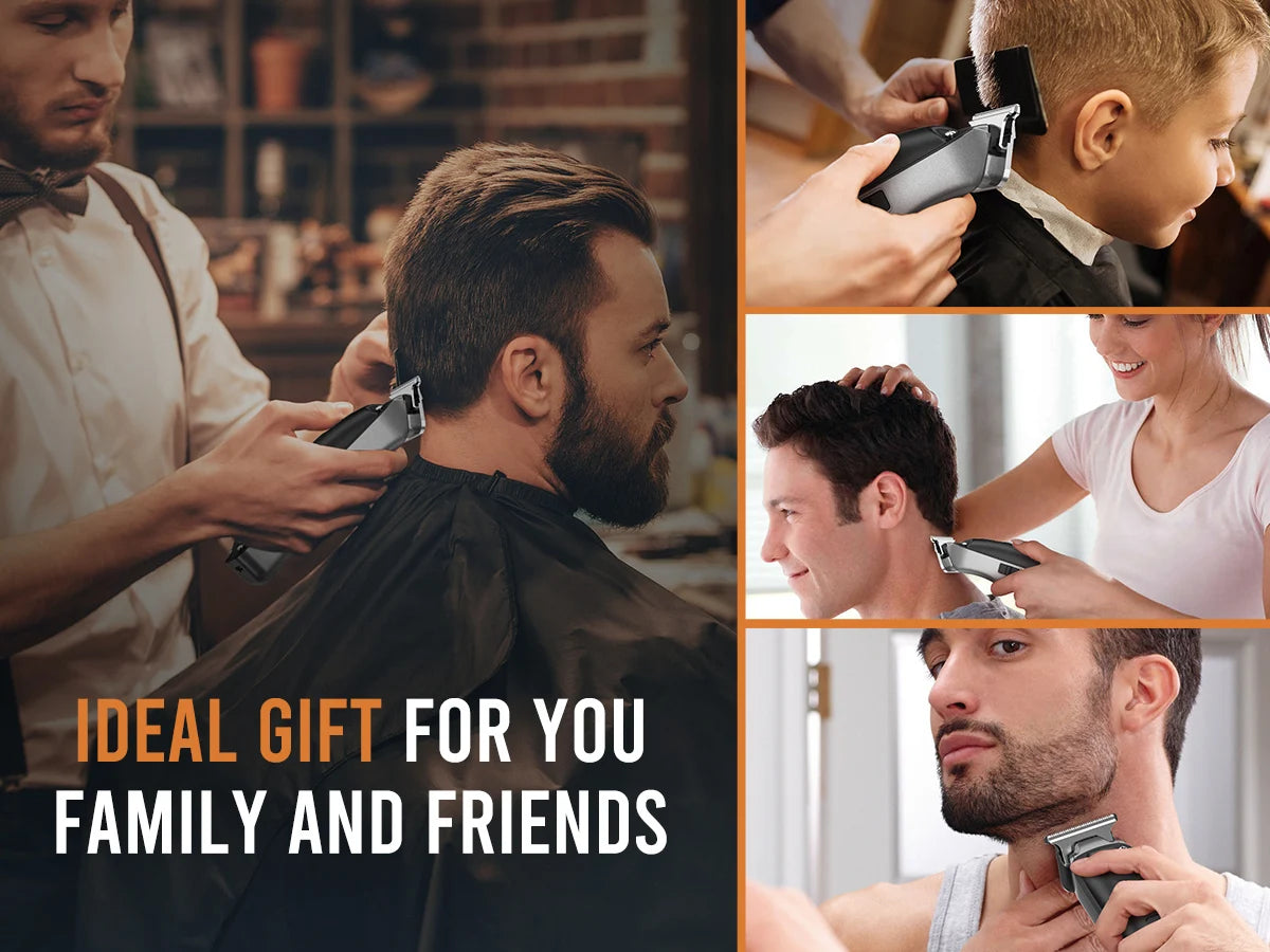 Sejoy Professional Hair Clippers Kit For Men Cordless