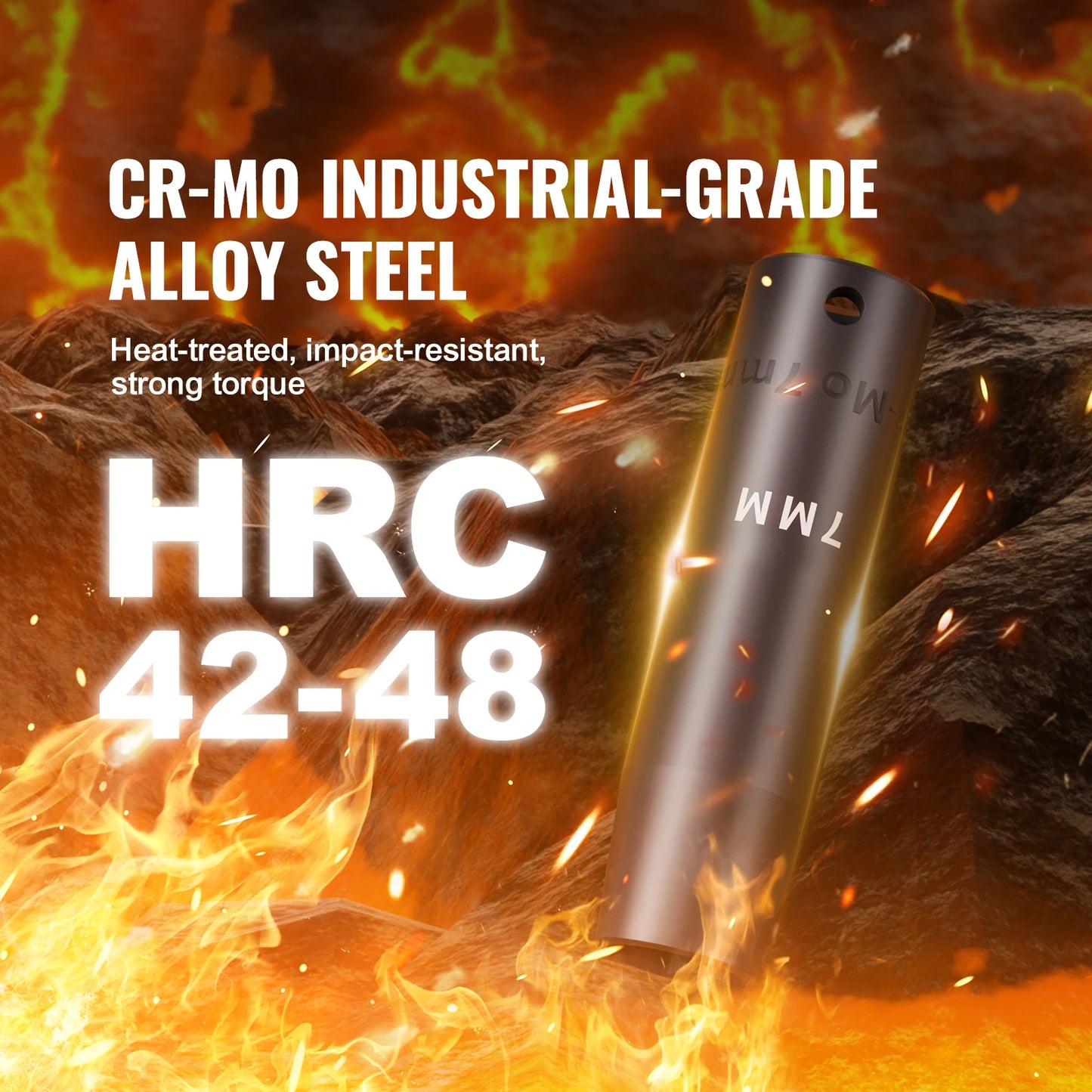 Impact Socket Set One Half And Three Eighth Drive SAE