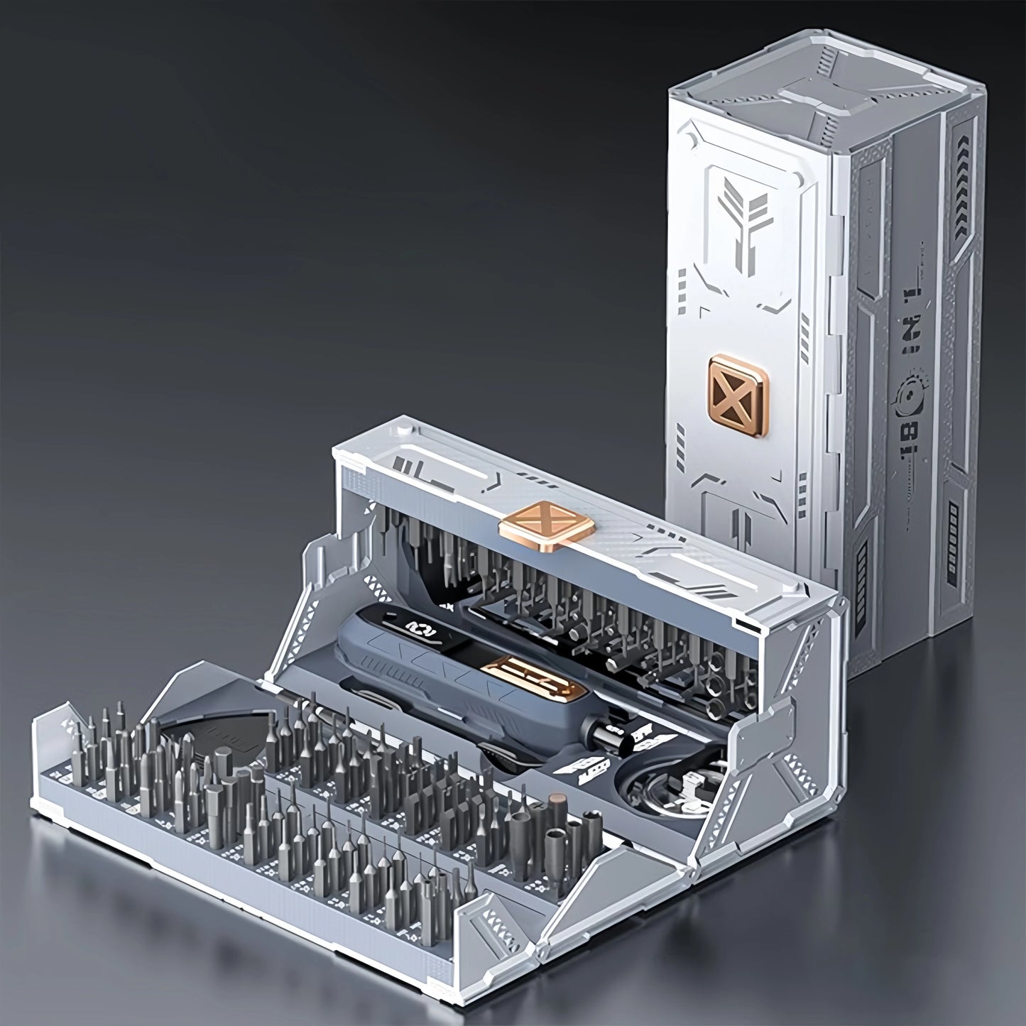 180 In 1 Screwdriver Set Magnetic Bits For iPhone Repair