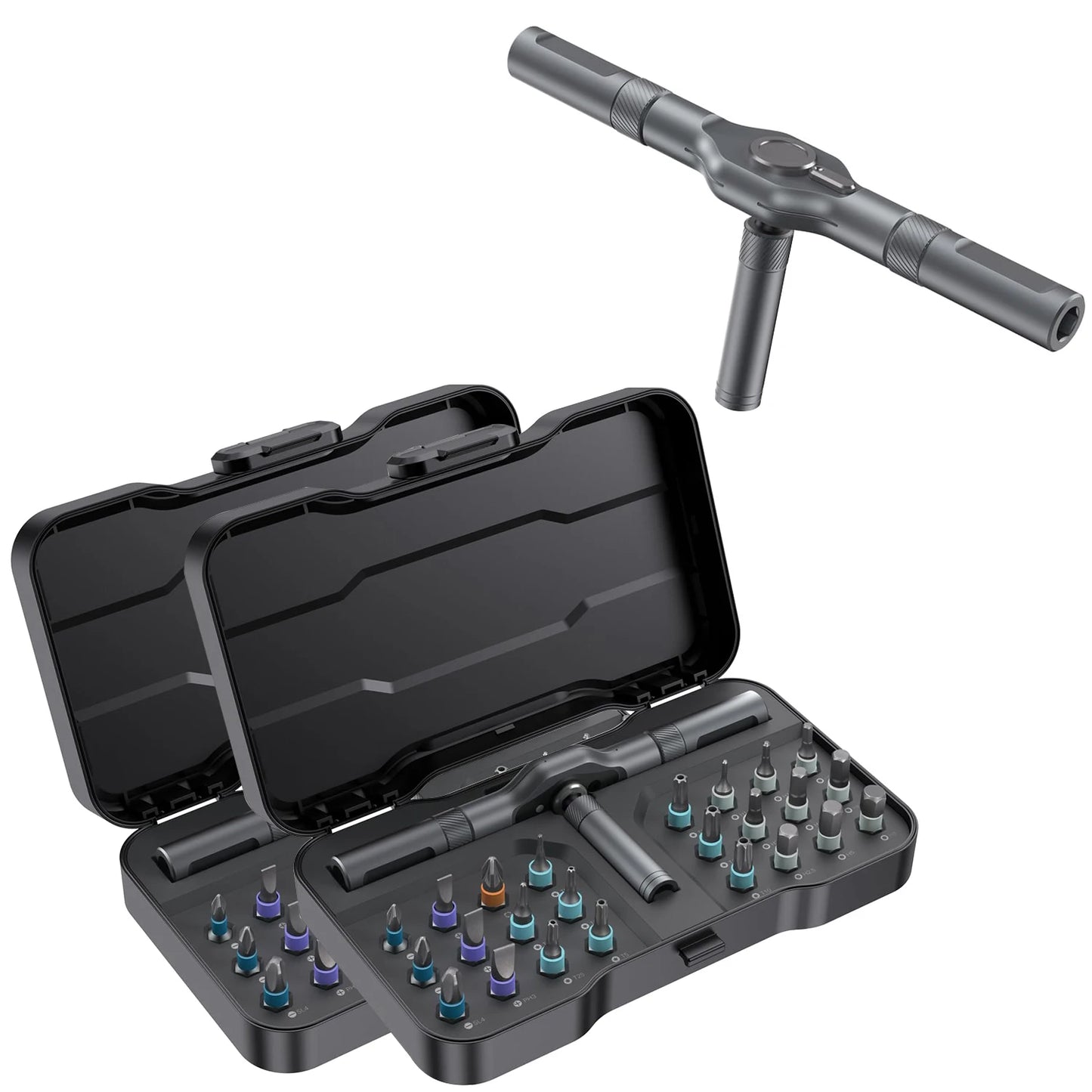 VMAN 24in1 Multifunction Ratchet Screwdriver Set With Bits