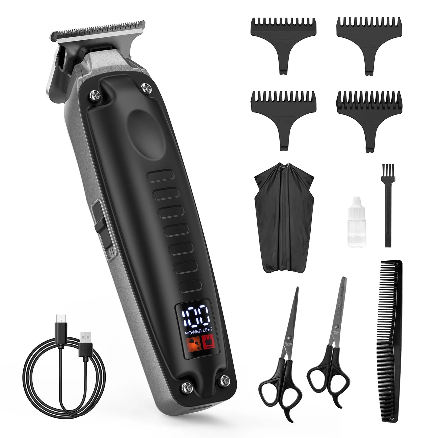 Sejoy Professional Hair Clippers Kit For Men Cordless